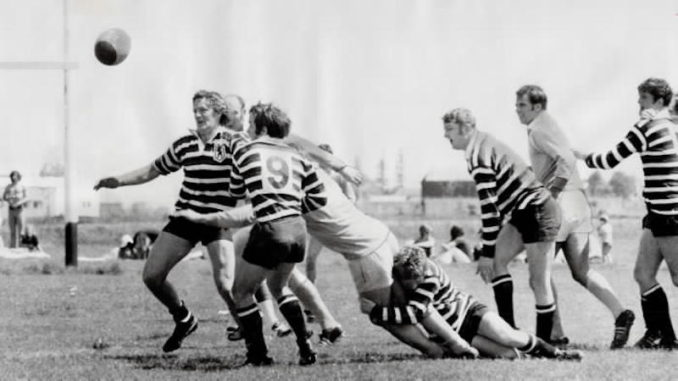 A Curated Collection of Vintage Rugby Photographs from Canada