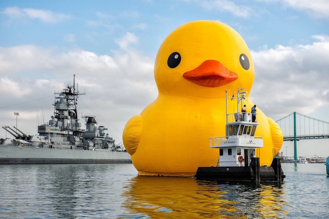 Giant rubber duck returns to Toronto this weekend