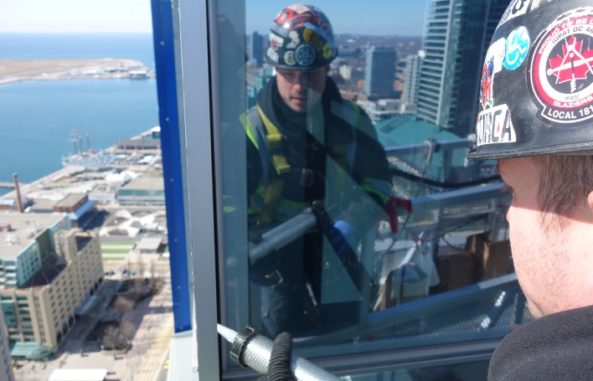 replacing windows in office buildings in Toronto