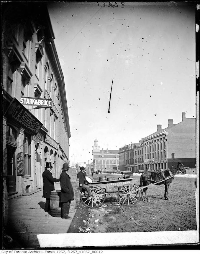 1880 - Front Street East and Yonge Street