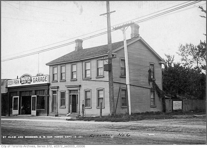 1911 - St. Clair Widening, Yonge Street