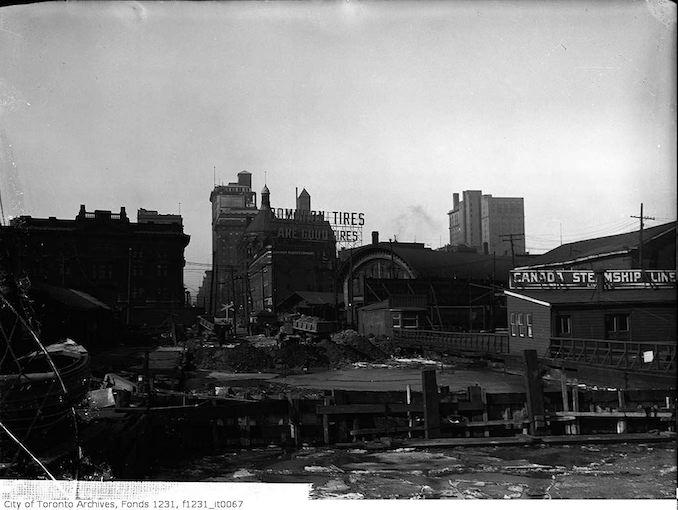 1919 - view of Toronto from south of Yonge Street