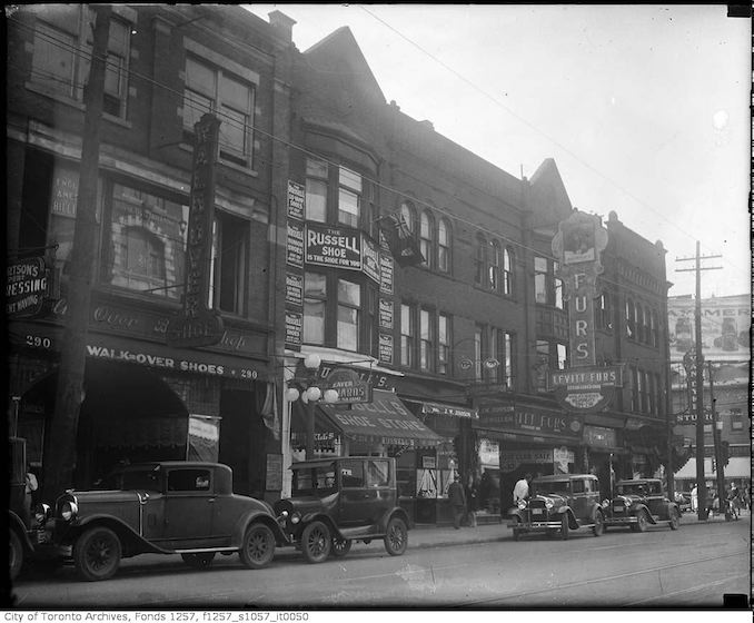 1930 - Yonge Street and Dundas Street West