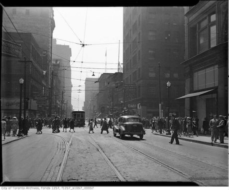 A Collection of Vintage Yonge Street Photographs from 1850 - 1950