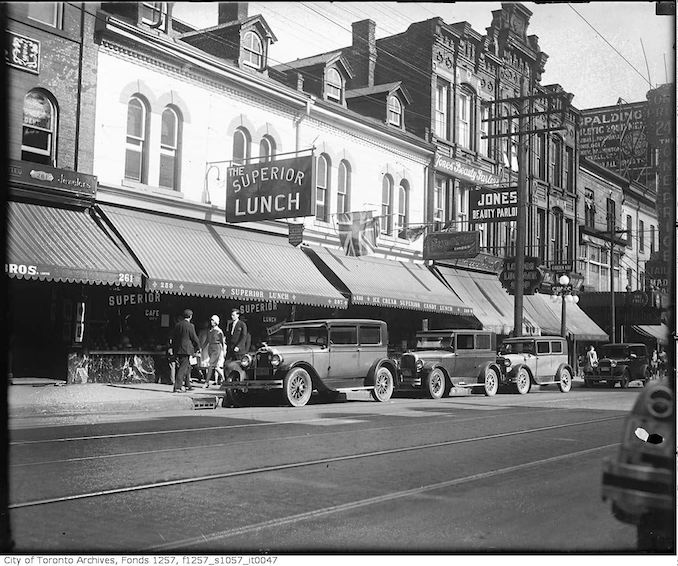 1930 - Yonge Street near Wilton Square