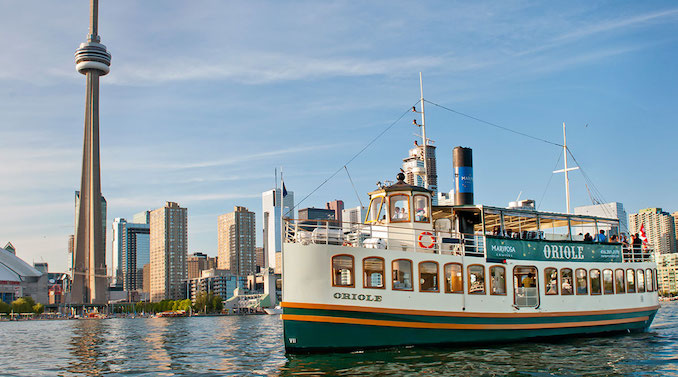 Mariposa Cruises celebrates 30 years of business on Toronto Harbourfront. Mariposa Cruises 30th Anniversary