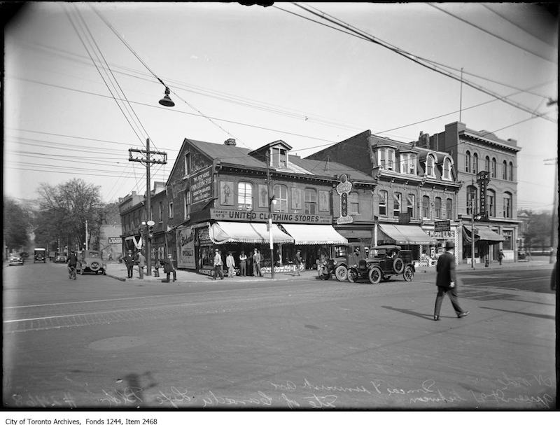 1926 - North side of Queen Street West between Simcoe Street and University Avenue