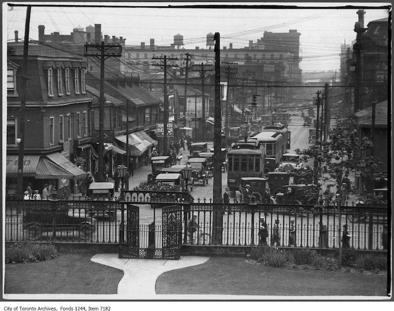 1927 - York Street, looking south from Queen Street