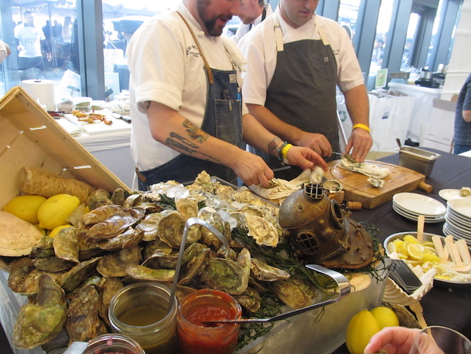 Fresh seafood galore at Toronto Taste!