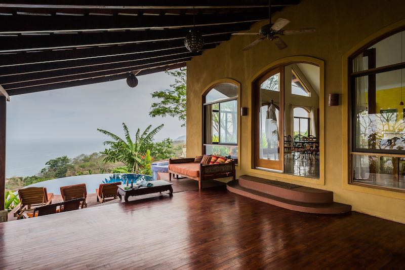 Pool and hot tub at Anamaya Resort, Montezuma, Costa Rica