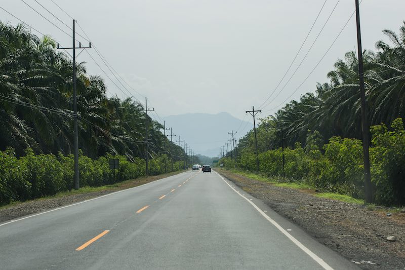 Road to Manuel Antonio from Jaco, Costa Rica