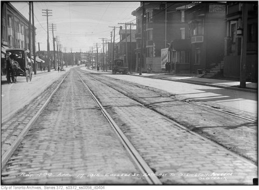 Vintage College Street Photographs from Toronto, Canada