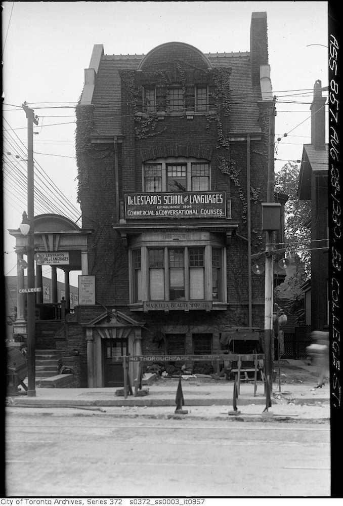 1930 - Aug 28 - 53 College Street — Widening
