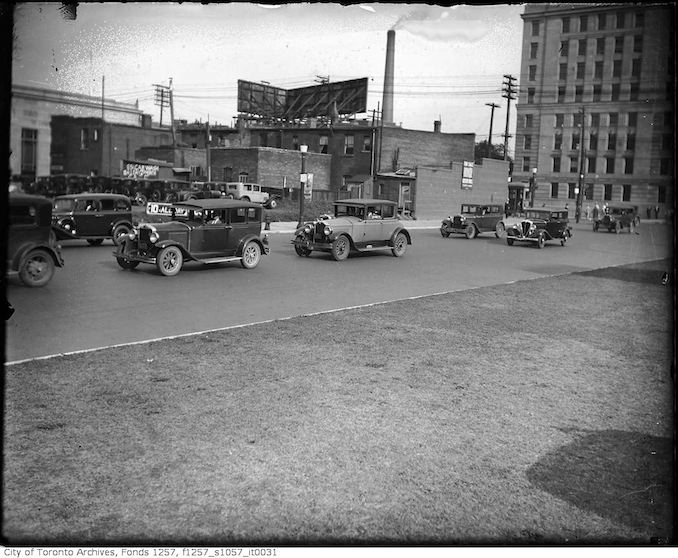 1930? - University Avenue near Queen Street West