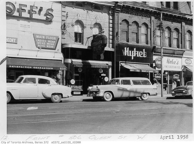 1958 - 506 Queen Street West