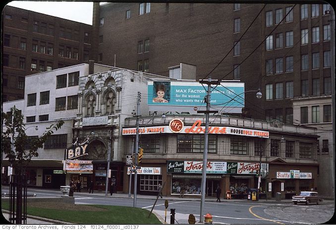 1964 - Queen Street West and Bay Street