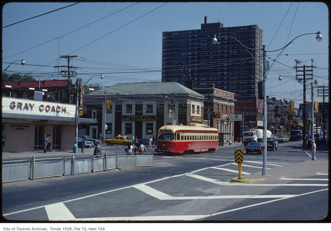 1979 - View of Sunnyside, looking east at Queen Street West