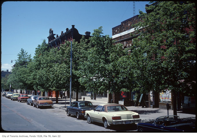 1981 - June 7 - Queen Street West at Soho Street