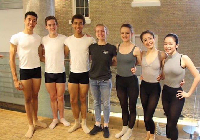 Here I am with my Assemblée Internationale cast in June 2017. I miss dancing with them already.