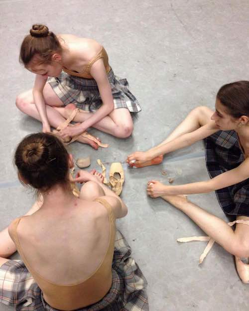 This photo was taken after a dress rehearsal in Hamburg for the 20th anniversary of John Neumeier’s ballet ‘Yondering.’ This photo captures just a moment of one of my most treasured experiences.