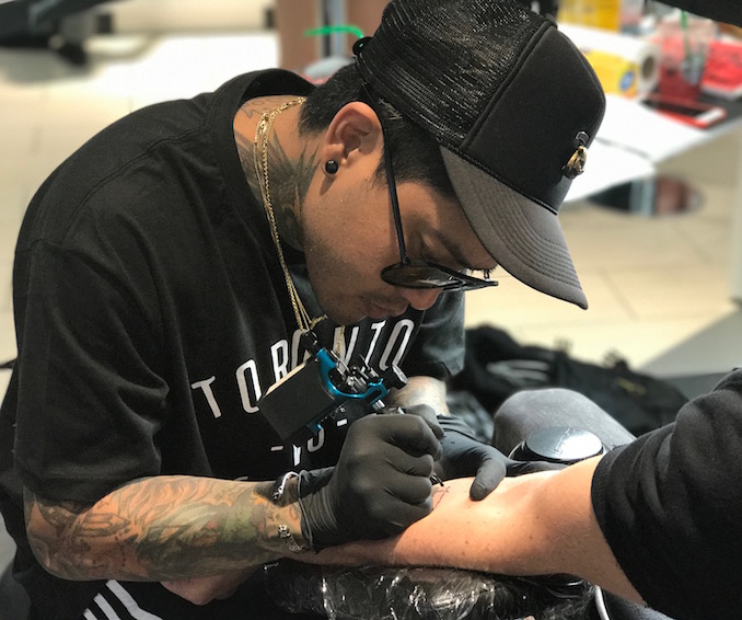 Quarantine pastime gives duo a new start in tattooing