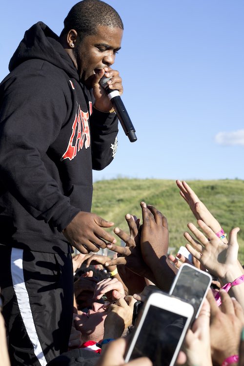 A$AP FERG - Feeling the love from the crowd