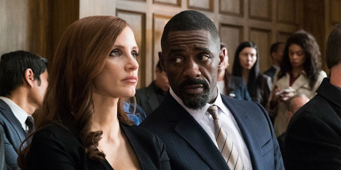 Molly's Game: Jessica Chastain and Idris Elba - Celebrities Attending TIFF