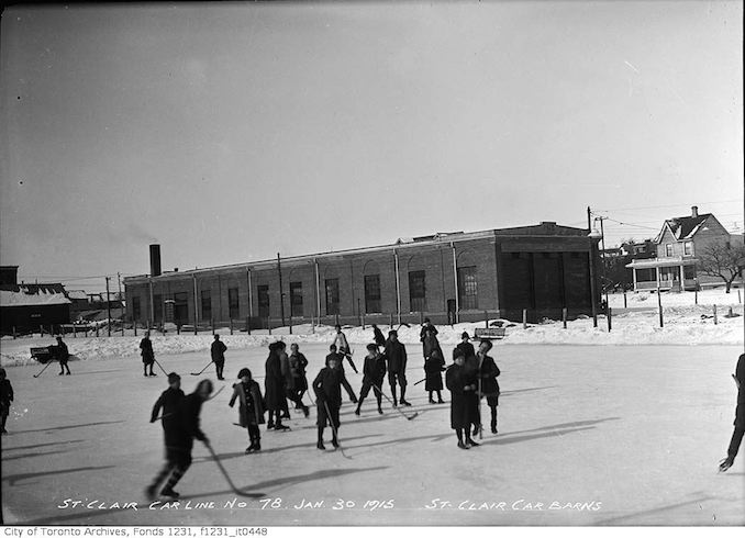 1915 - January 30 - St. Clair car barns