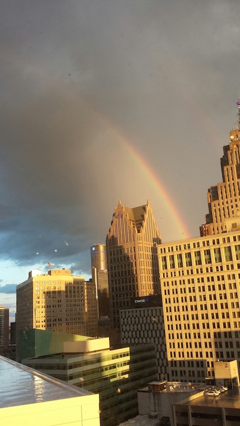 Day 1, an over the rainbow welcome to The Westin Book Cadillac Detroit Hotel