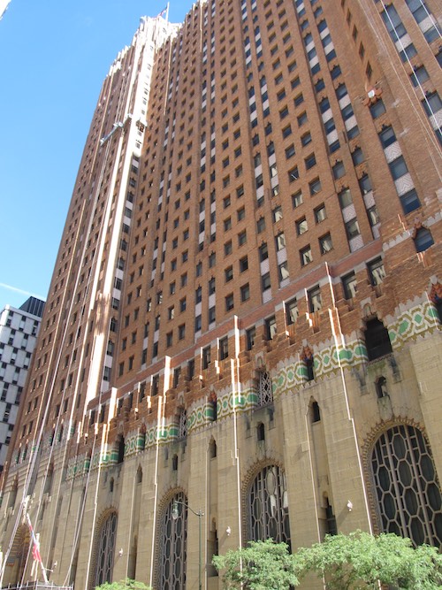 Day 3, walk downtown for stunning historic architecture. The Guardian Building, a national historical landmark.