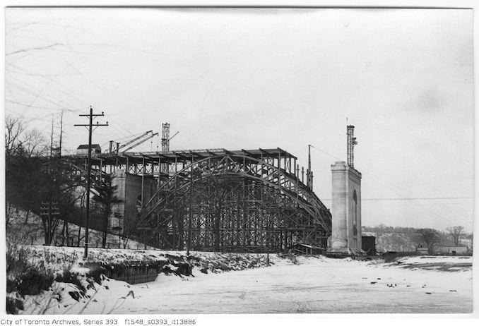 1916 - December 31 - Bloor Street Viaduct, east end