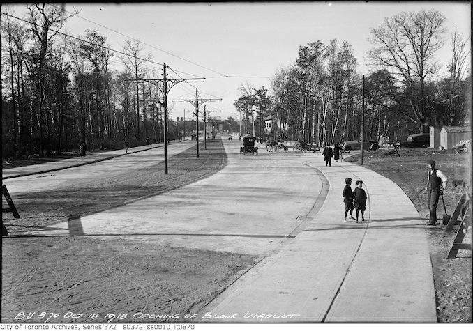 1918 - October 18 - Opening of Bloor Viaduct copy 2