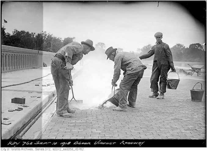 1918 - September 10 - Bloor Viaduct Roadway