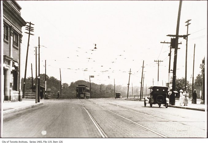 1919 - Looking towards Bloor Viaduct