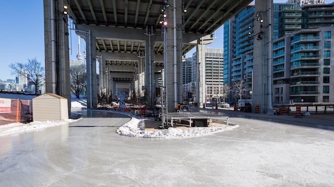 Winter Skating - The Bentway