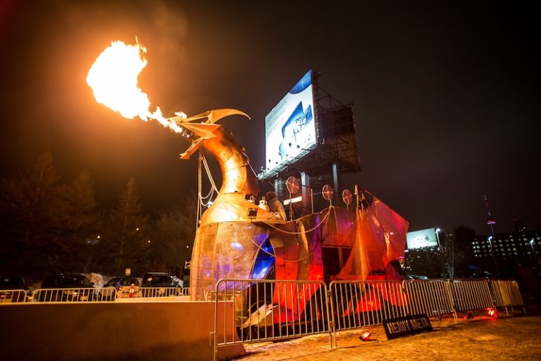 Five of our favourite installations at the 2018 Toronto Light Festival