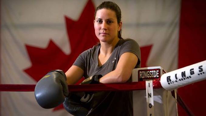 Mary Spencer - First Canadian woman to compete in the Olympics for boxing. Mary represented Canada at 75kg in the London 2012 Olympic Games. [Photo Courtesy of The Globe and Mail]