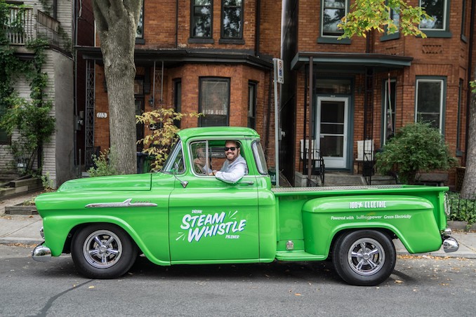 Steam Whistle’s completely electric 1957 Chevrolet Apache