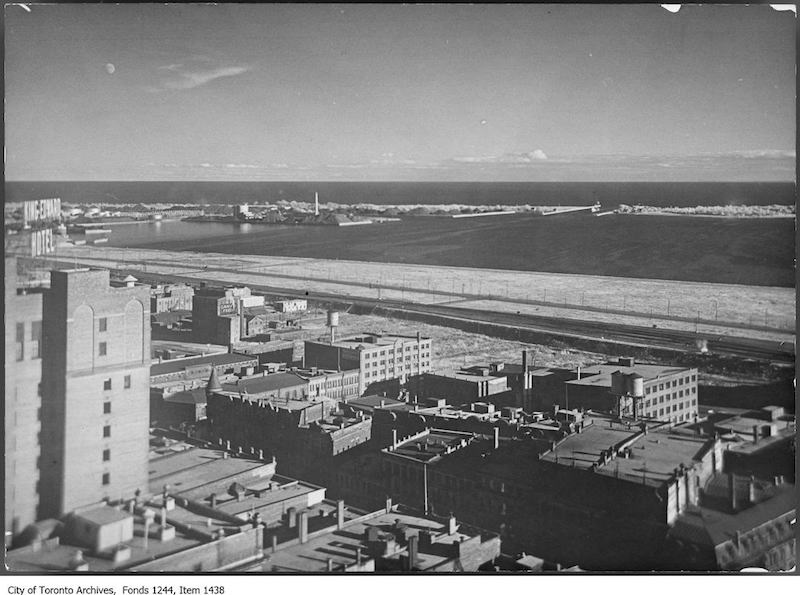 1926 - Waterfront from Royal Bank Building, King and Yonge streets, looking southeast