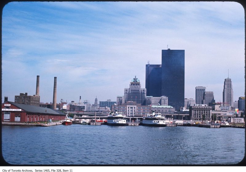 1969 - 1976 - Waterfront looking north to Royal York