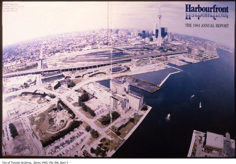 1981-1988 - waterfront Harbourfront/Bathurst Quay