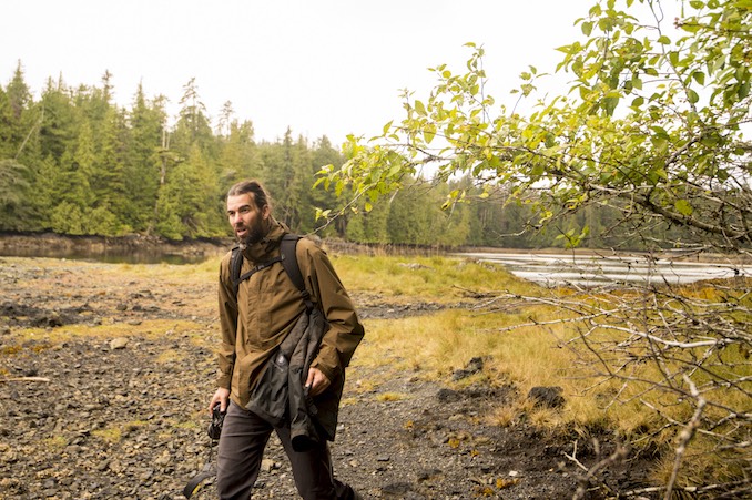 On assignment with Canadian Wildlife Magazine in Burnaby Island, Gwaii Haanas, British Columbia, Canada.