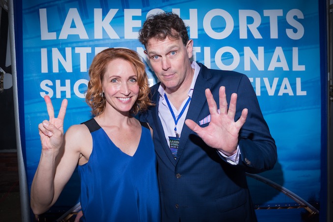 With my husband Chris at Lakeshorts 2017 - celebrating 7 years_photocred_JeremySale - Michelle Nolden