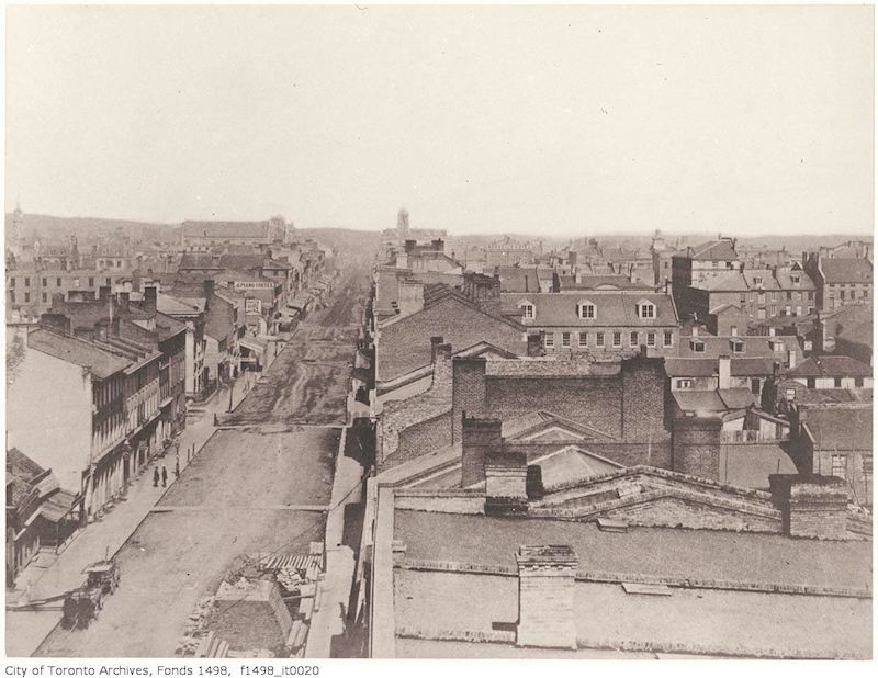 Toronto from the top of the Rossin House Hotel, looking northeast 2