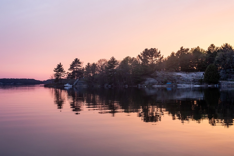 Nobel Sunset Georgian Bay