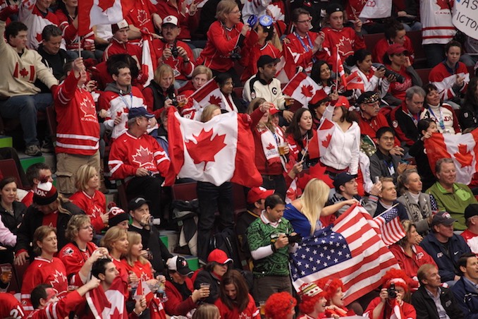 Spectators in Vancouver by Robert Scoble