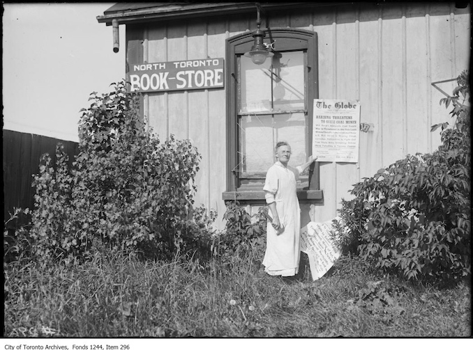 1922 - North Toronto Book-Store