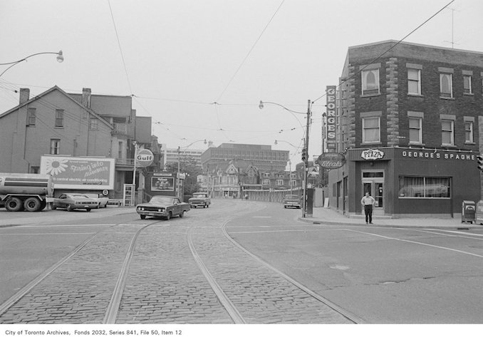 Corner of Sherbourne St. and Dundas St., looking north-west - Toronto ...