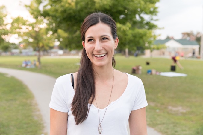 I can often be found writing in Trinity Bellwoods park when I’m looking to get out of the house. My friends and I all live within 10 minutes of the park, and often use it as a meeting point to throw a Frisbee around or drink ciders on a summer evening.