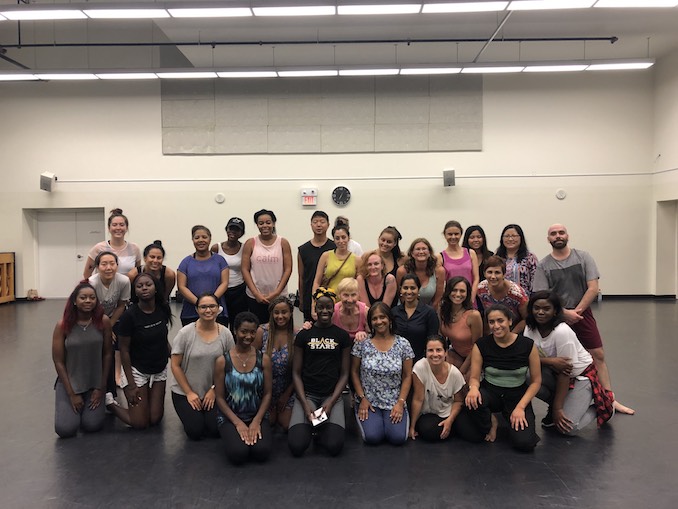 3.First class at the Sony Centre. Free community classes every Wednesday! Next two classes are 12th and the 19th at 6pm.